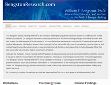 Tablet Screenshot of bengstonresearch.com